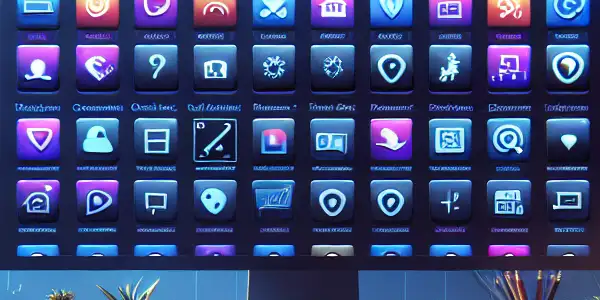 A modern browser interface displaying a personalized collection of adult content bookmarks in a cozy workspace.